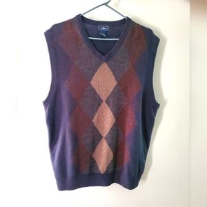 Dockers Men's xl navy blue sweater vest